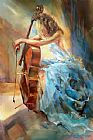 Anna Razumovskaya Famous Paintings - Blue Note 2